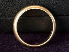 thumbnail of Vintage 4.8mm Wedding Band (profile view)