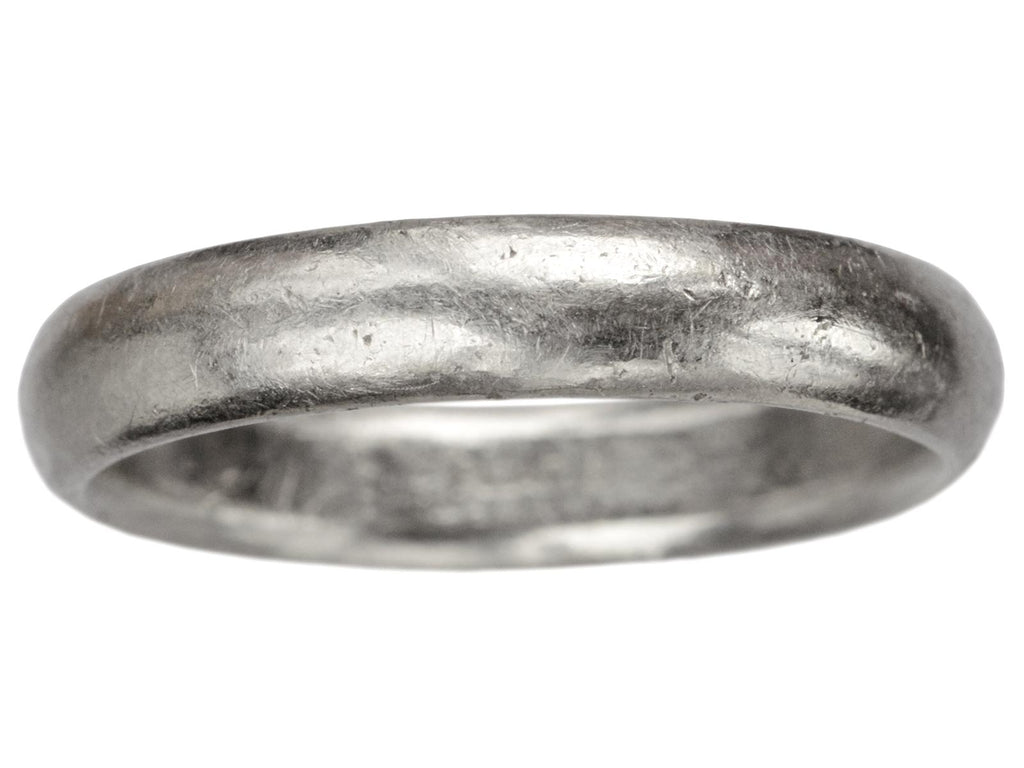 Vintage 4.8mm Men's Platinum Band (on white background)