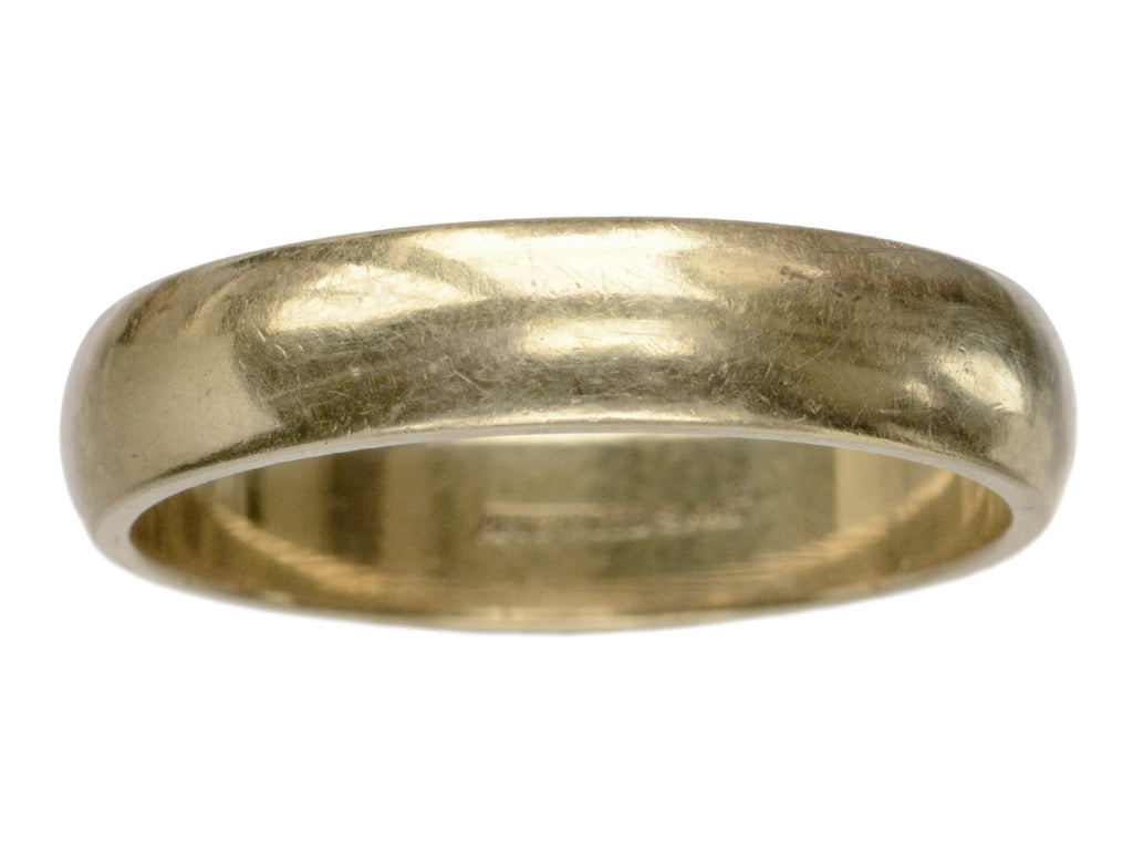 1960s 4.9mm 14K Gold Band (on white background)