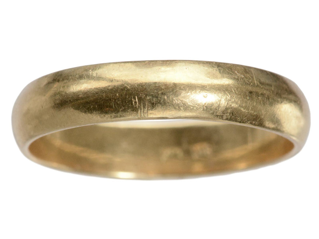 c1950 4.9mm 18K Band (on white background)