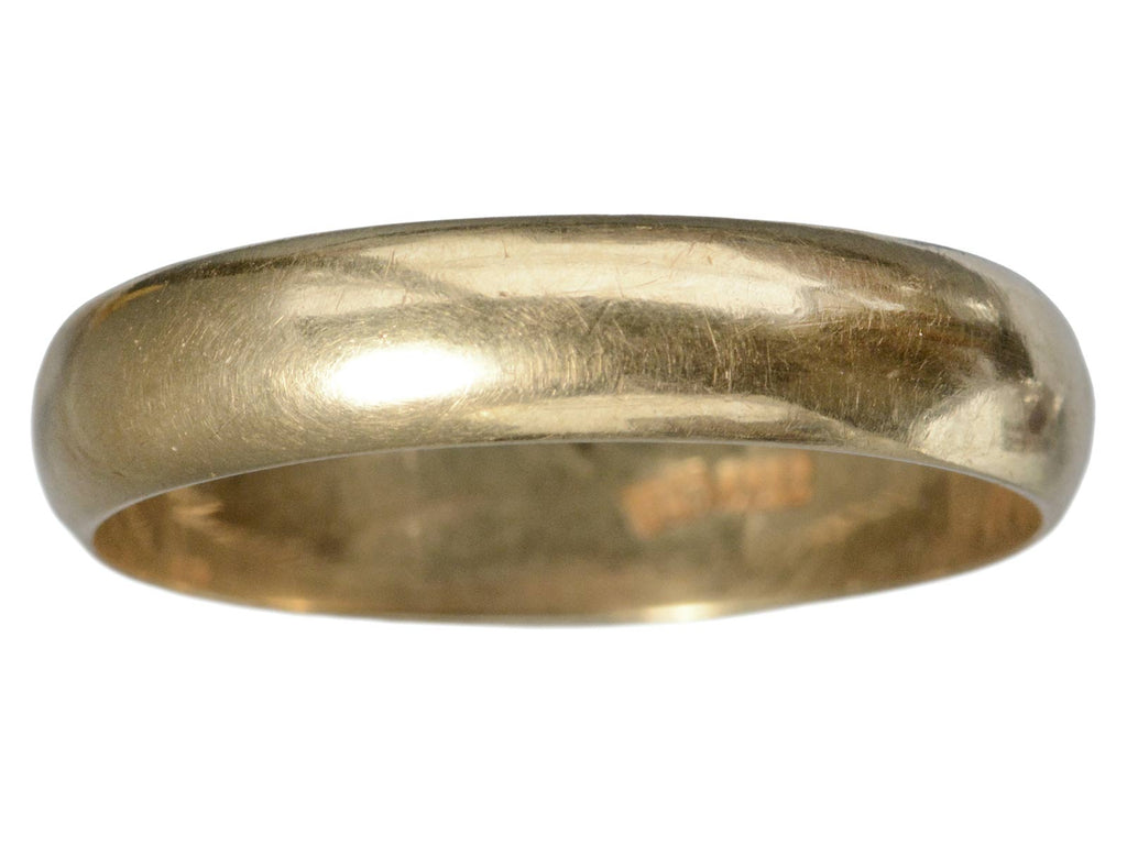 Early 1900s 5.0mm 14K Band (on white background)