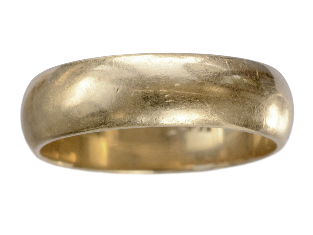 c1940 5.9mm Gold Band (on white background)
