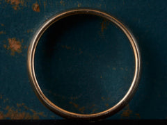 thumbnail of Vintage "Darling" Wedding Band (profile view)