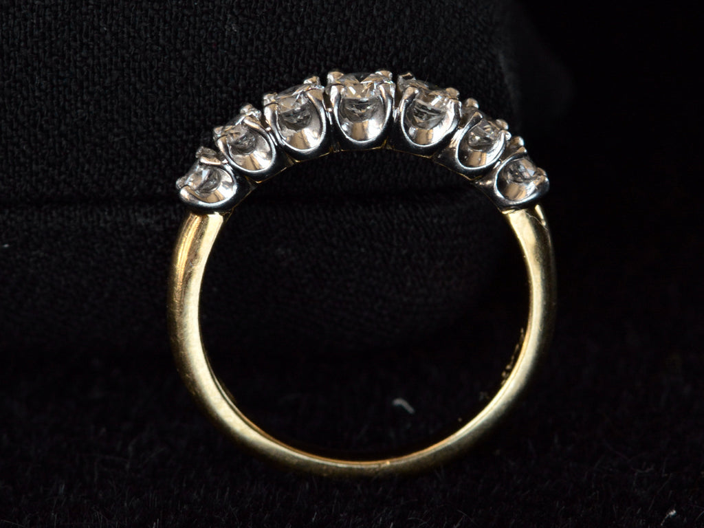 1940s Seven Diamond Ring