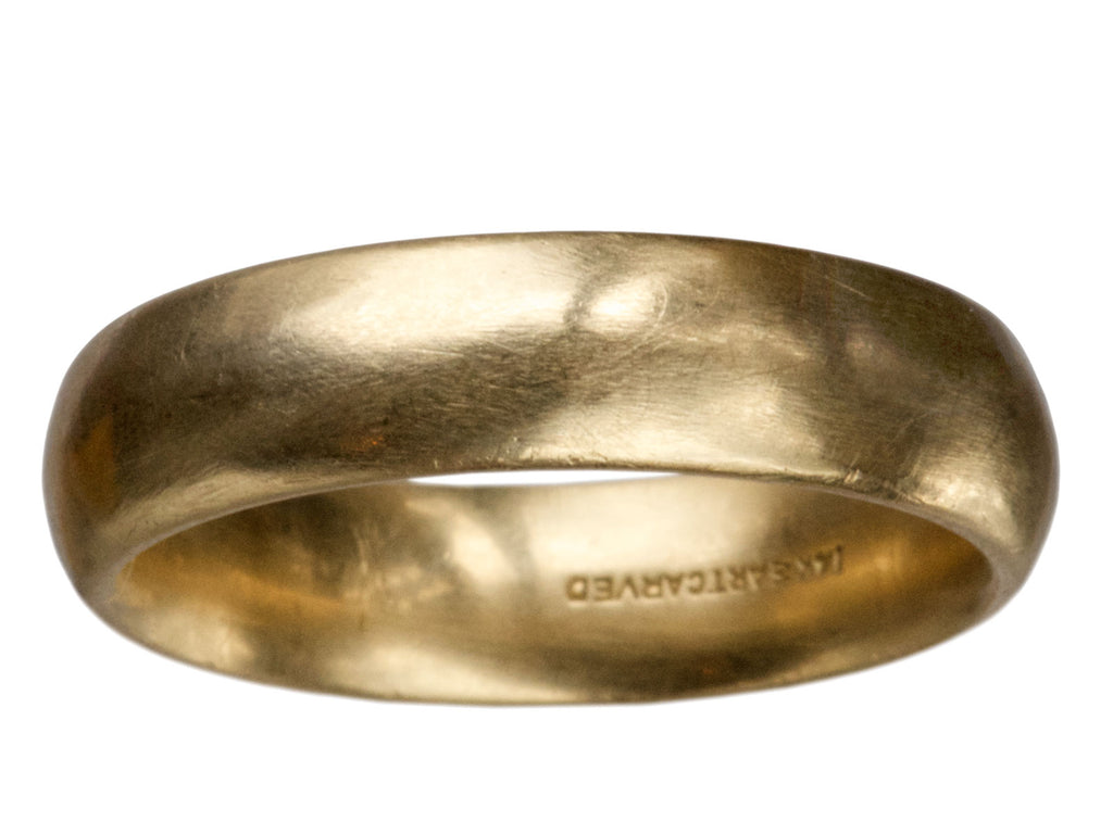 Vintage Men’s Wedding Band (on white background)