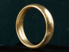 thumbnail of Vintage Men’s Wedding Band (side view)