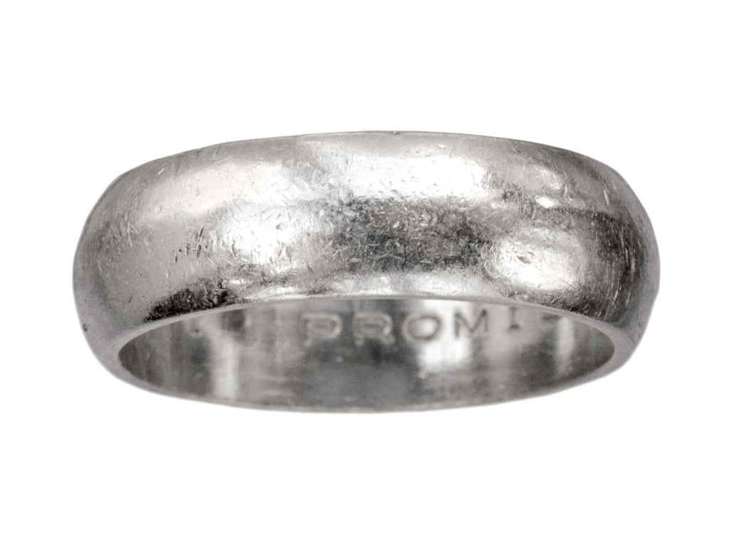 Vintage 6.0mm Platinum Band (on white background)