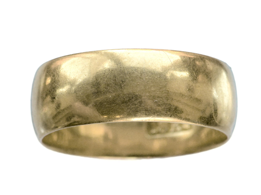 c1900 7.1mm 18K Band (on white background)