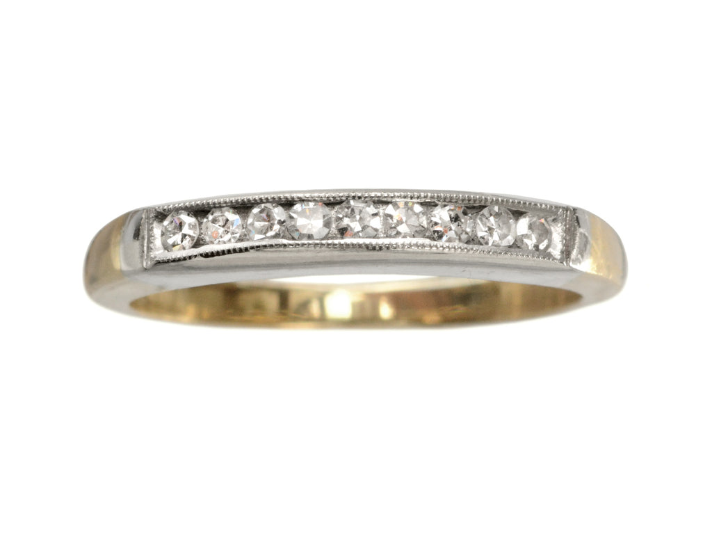 1940s Nine Diamond Band (on white background)