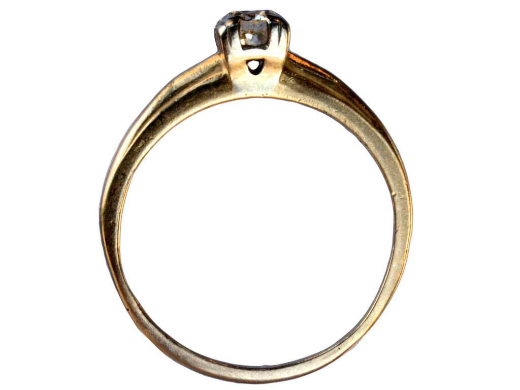 1940s 0.15ct Diamond Ring (profile view)