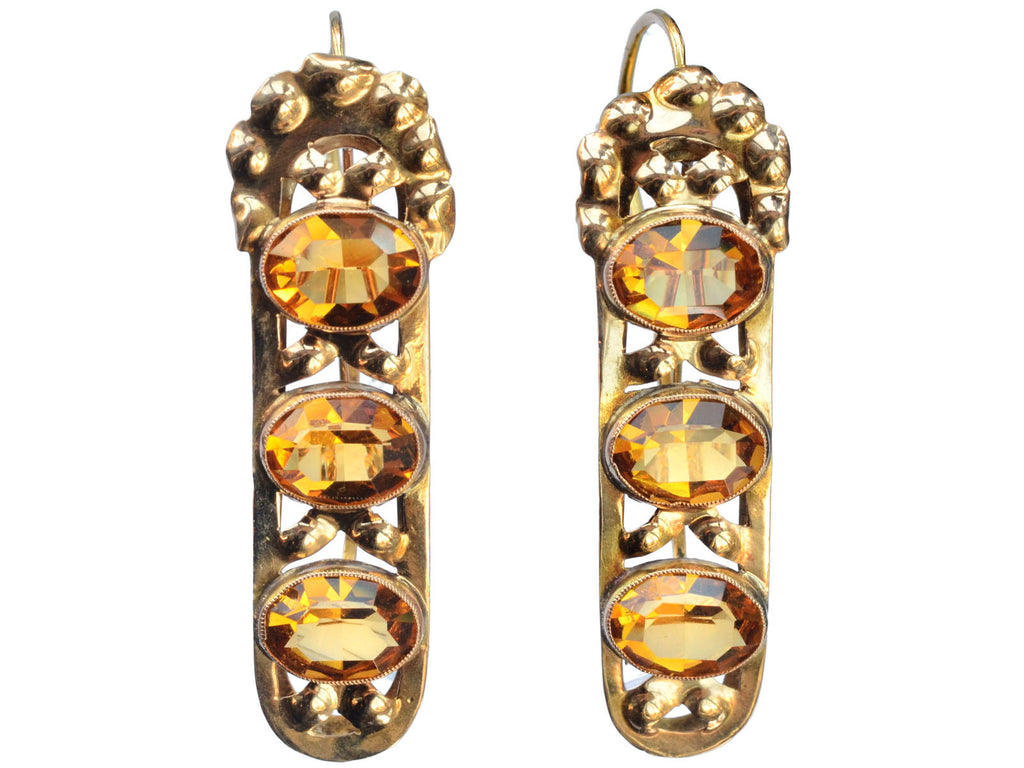 1820s French Earrings (on white background)