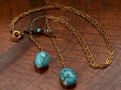 1910s Arts & Crafts Turquoise Necklace