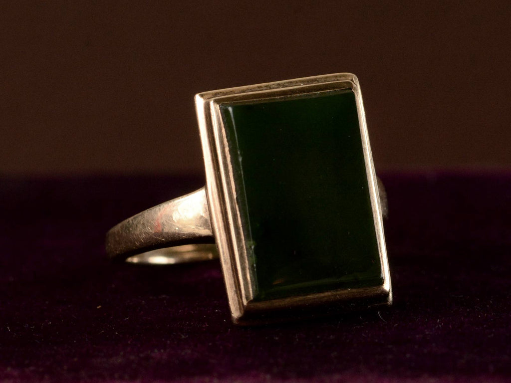 c1940 Alaskan Jade Ring