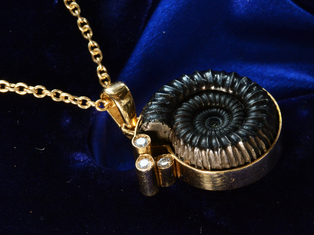 c1990 Ammonite Necklace