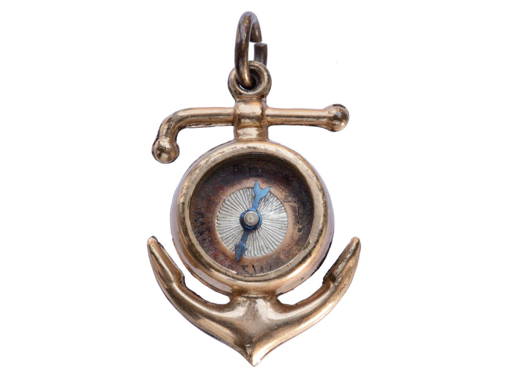 c1890 Anchor Compass