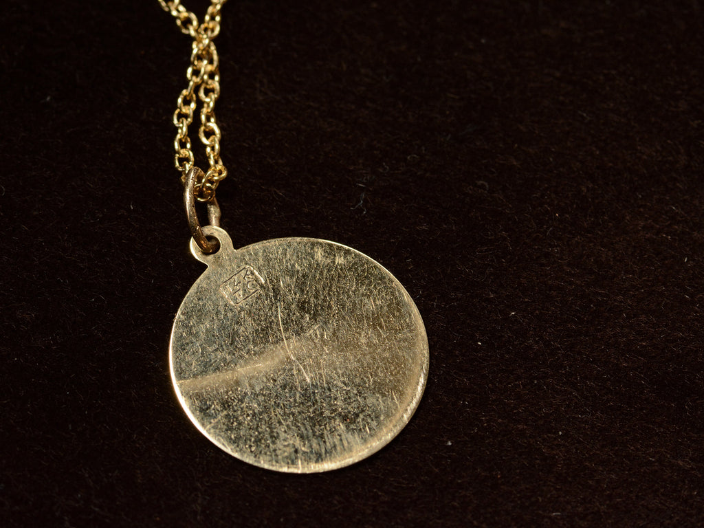 c1970 Aquarius Pendant Necklace