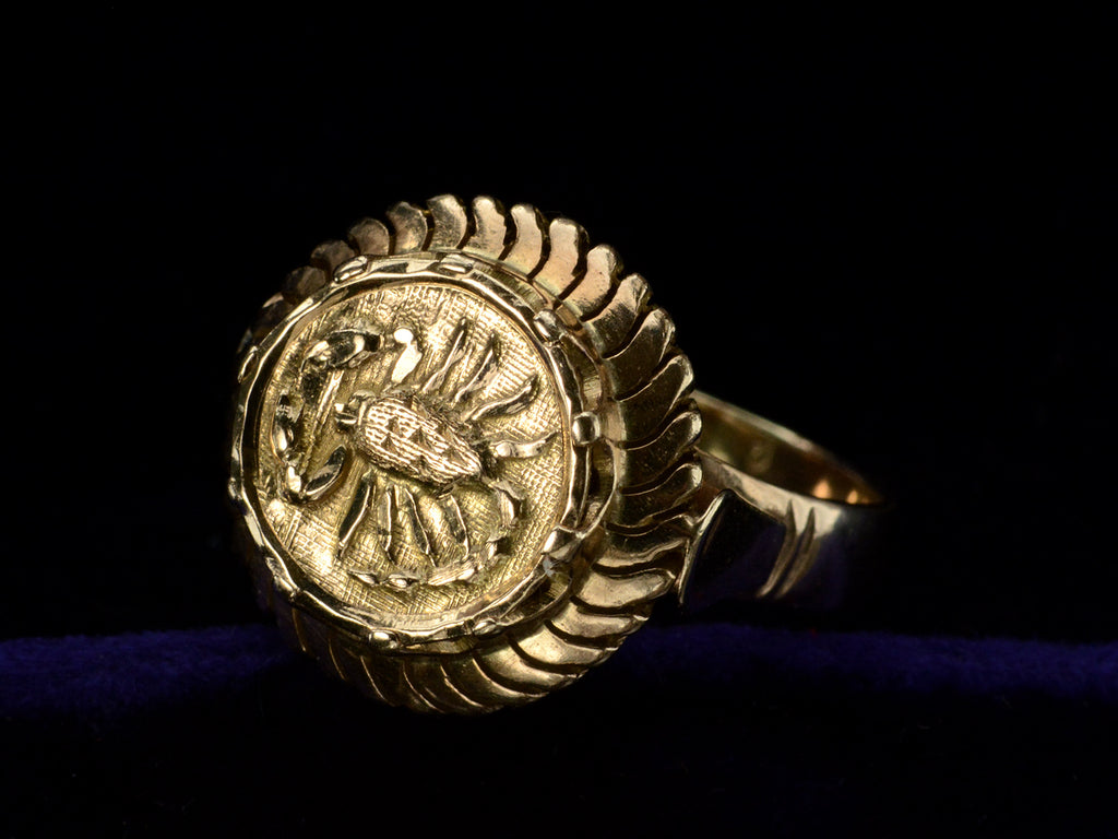 c1960 Scorpio Zodiac Ring