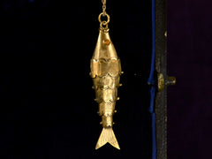 c1960 Articulated 14K Fish