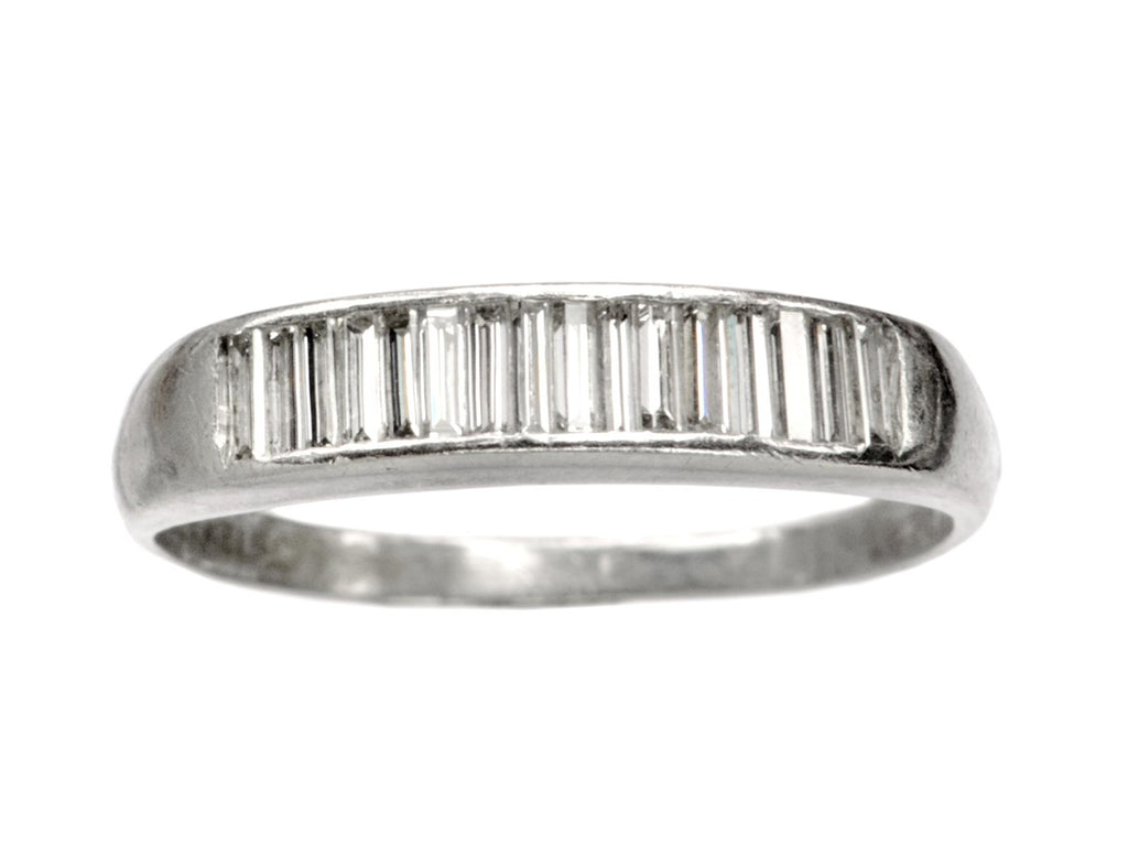 1950s Diamond Baguette Ring