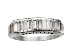 1960s Baguette Diamond Ring