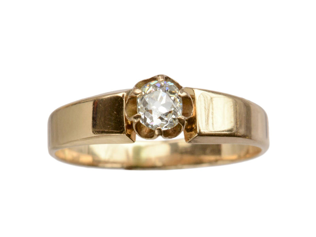 1890s Bailey Banks & Biddle Ring (on white background)