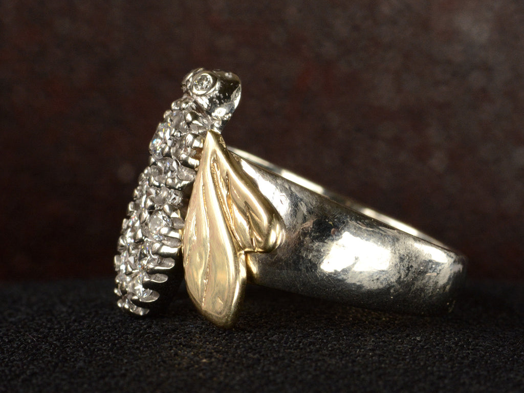 c1960 Diamond Bee Ring