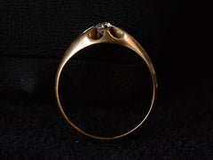 1890s Victorian Belcher Diamond Ring