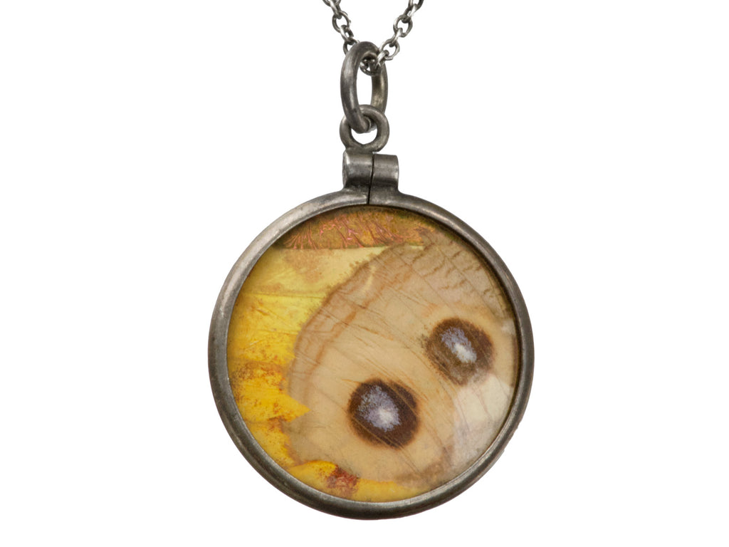 1920s Butterfly Wing Pendant (on white background)