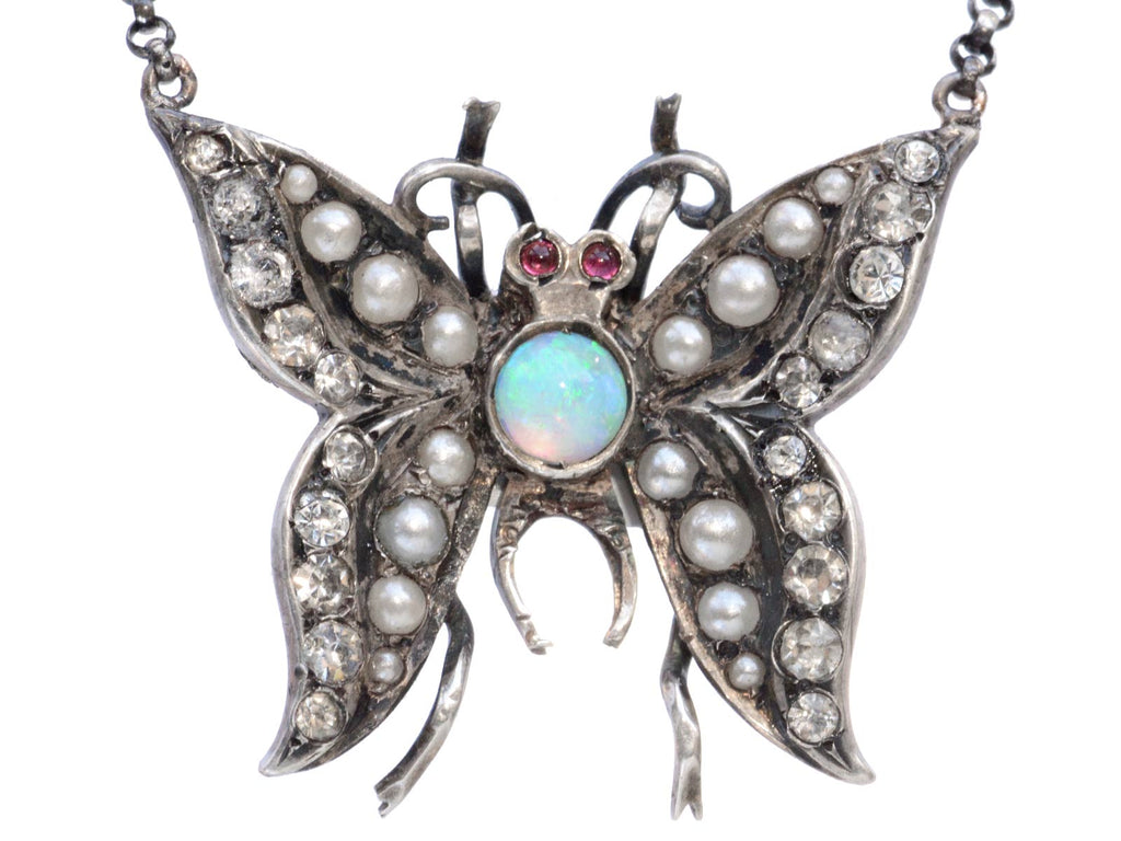 c1900 Butterfly Necklace
