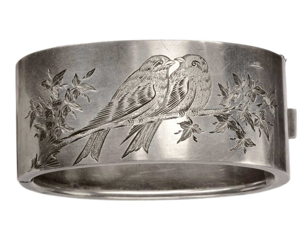 1890s Love Birds Bracelet (on white background)