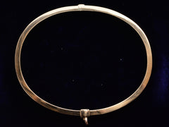 thumbnail of c1890 Black Enamel Bracelet (profile view)