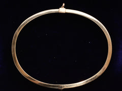 thumbnail of c1890 Black Enamel Bracelet (profile backside)