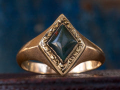1880s Victorian Bloodstone Ring