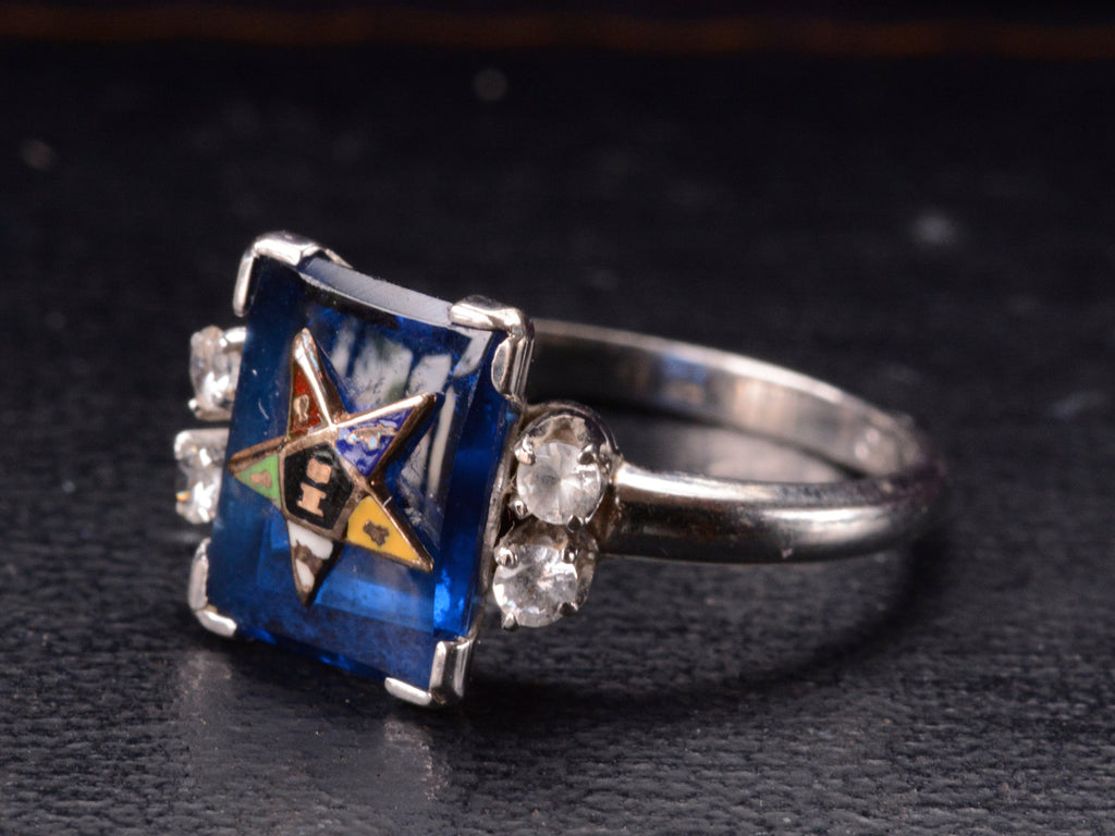 1930-40s Eastern Star Ring – Erie Basin