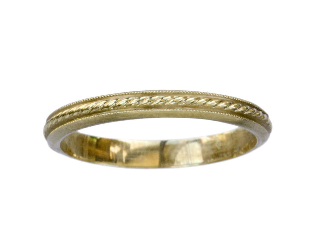 Mid 1900s Braided Band (on white background)