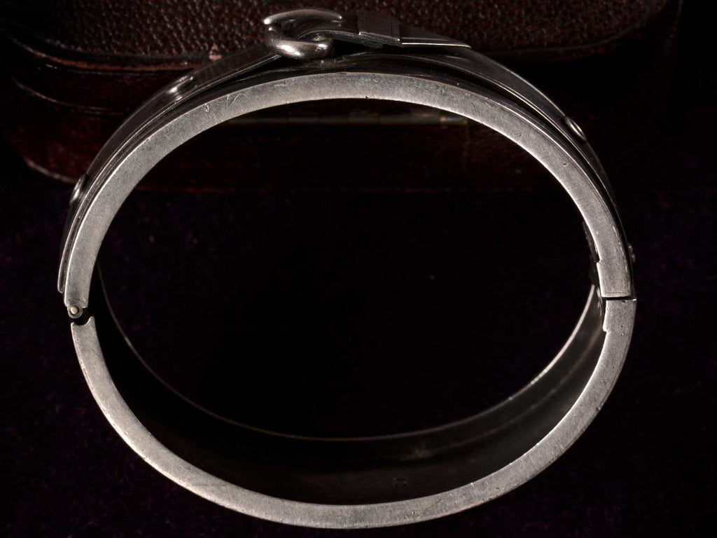 1882 Victorian Buckle Bracelet (profile view)