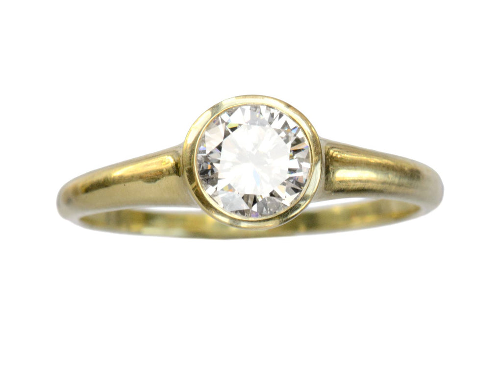 Vintage Bulgari 0.70ct Ring (on white background)
