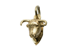 1950s Bull's Head Charm