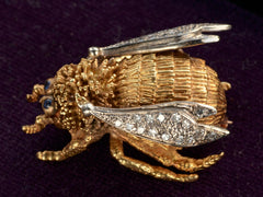 1950s Bumble Bee Brooch