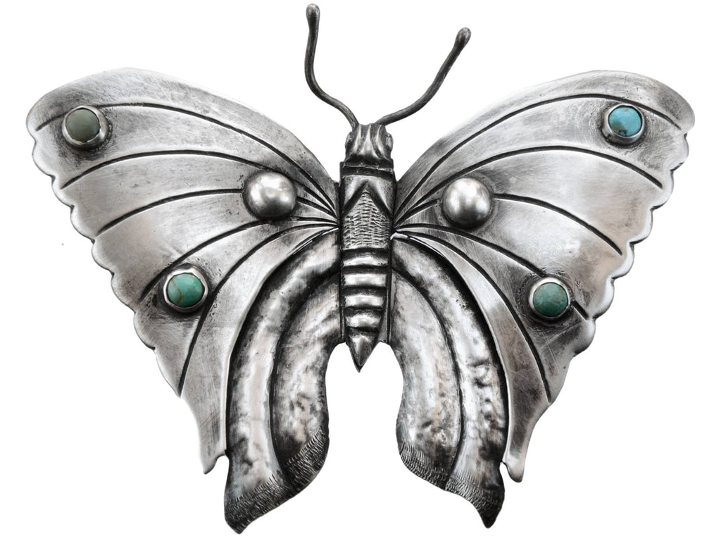 1970s Large Butterfly Brooch (on white background)