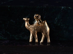 1970s 18K Gold Camel Charm