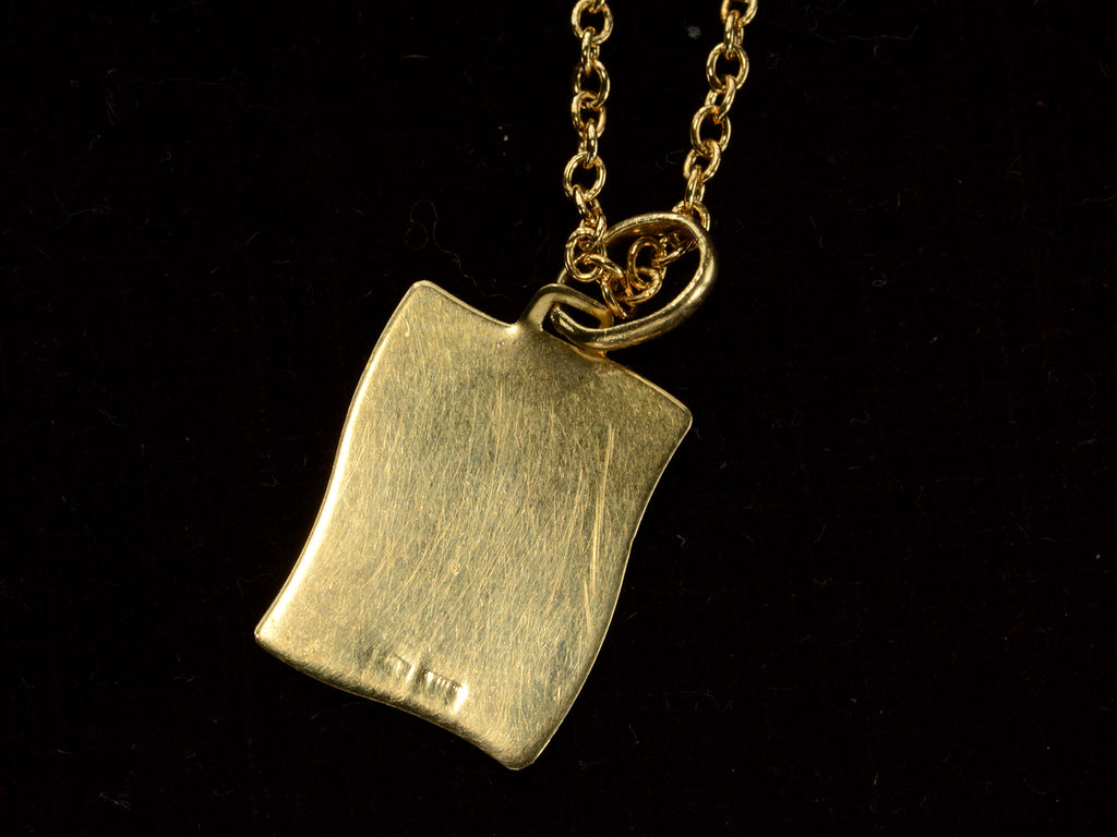 c1970 Gold Capricorn Pendant