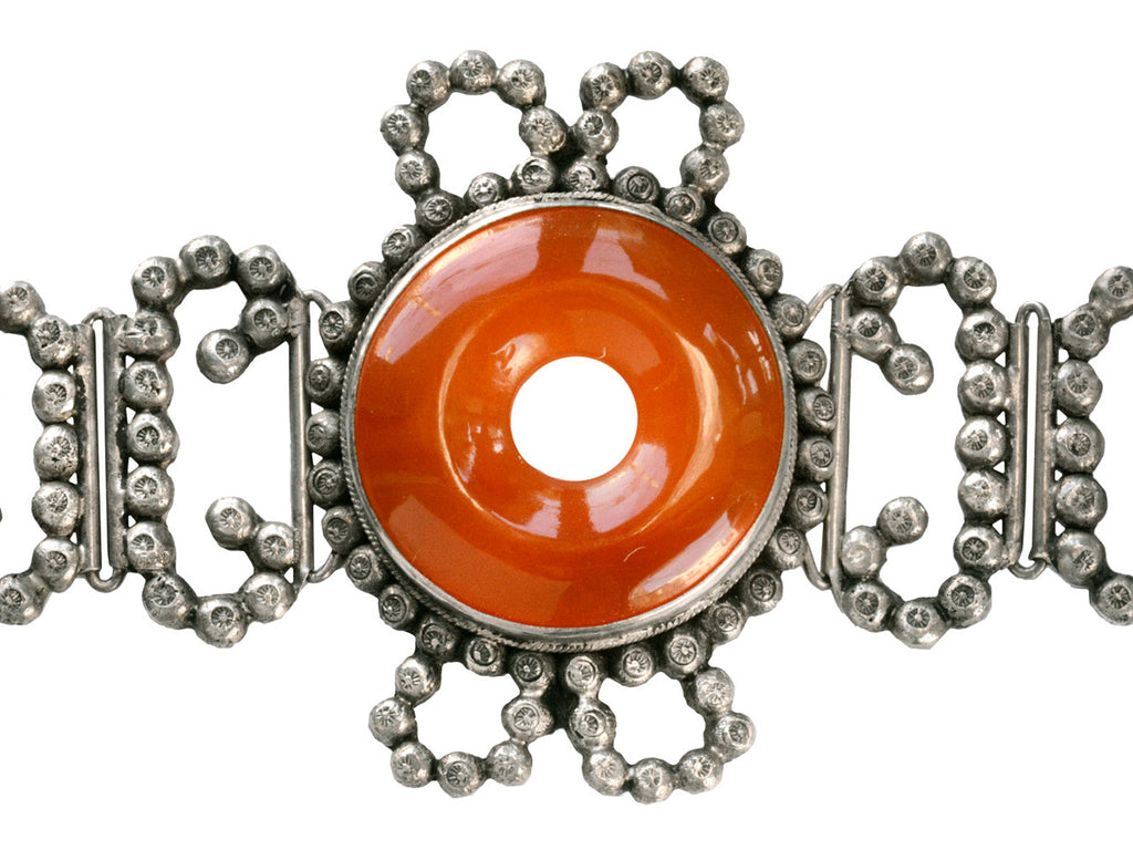 1920s Chinese Deco Bracelet (on white background)