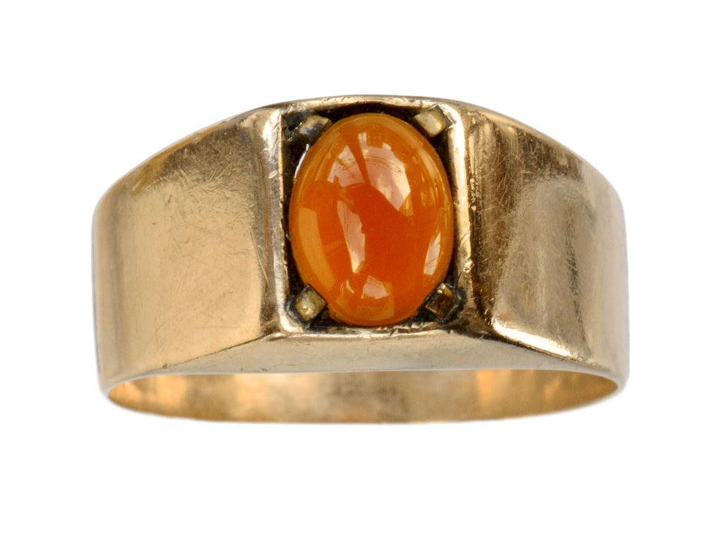1890s Carnelian Ring (on white background)