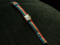 1980s Rainbow Cartier Tank Watch