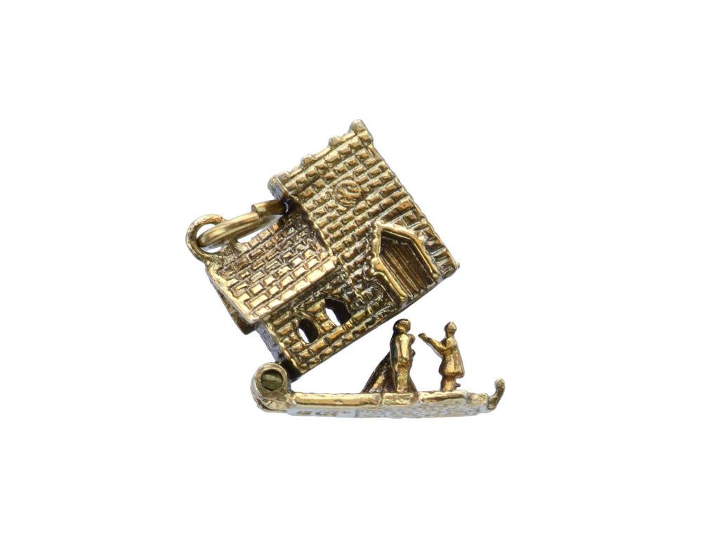 1960s Mechanical Cathedral Charm (on white background)