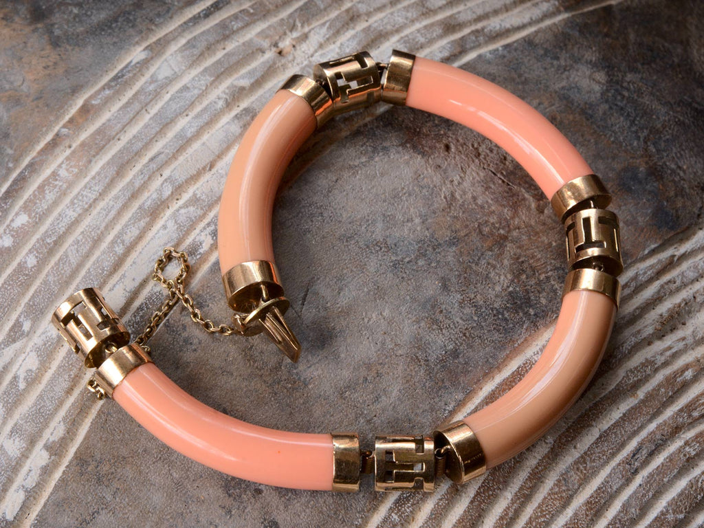 1960s Chinese Coral Bracelet