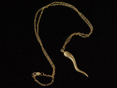 Vintage Italian Horn Necklace