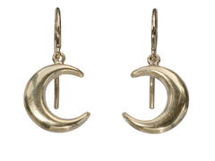 c1980 Crescent Earrings