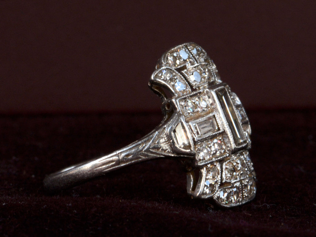 1920s Deco Cocktail Ring